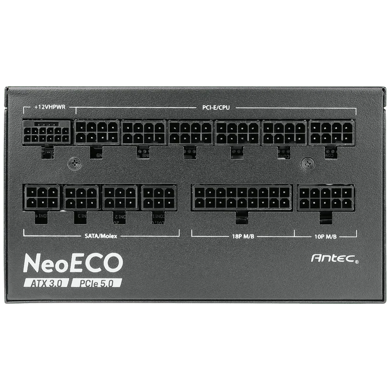 ANTEC NE1000G M ATX 3.0 SMPS - 1000 WATT 80 PLUS GOLD SMPS - SWIFT PERIPHERALS1093530