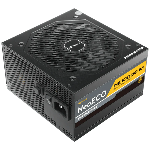 ANTEC NE1000G M ATX 3.0 WHITE 80 PLUS GOLD FULLY MODULAR POWER SUPPLY - SWIFT PERIPHERALS1093721