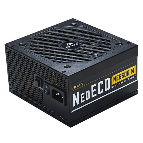 ANTEC NE650G M 650 WATT 80 PLUS GOLD SMPS - SWIFT PERIPHERALS0-761345-11751-7