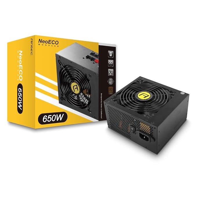 ANTEC NEOECO 650W NE650M 80 PLUS BRONZE SEMI MODULAR SMPS - SWIFT PERIPHERALS101778