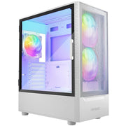 ANTEC NX410 V2 ARGB (ATX) MID TOWER CABINET (WHITE) - SWIFT PERIPHERALS0-761345-81042-5