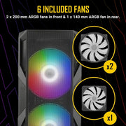 ANTEC NX800 MID - TOWER ATX CABINET - SWIFT PERIPHERALS100310