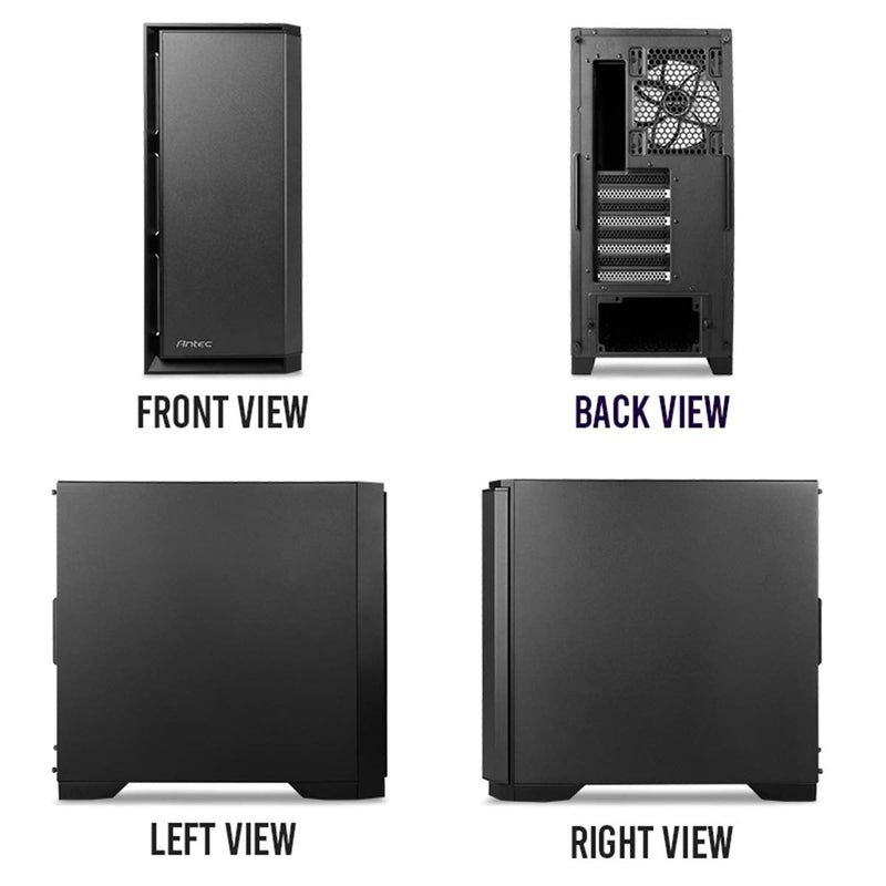 ANTEC P101S SILENT ATX MID TOWER CABINET (BLACK) - SWIFT PERIPHERALS0-761345-81103-3