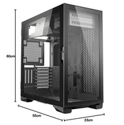 ANTEC P120 CRYSTAL MID - TOWER E - ATX CABINET - SWIFT PERIPHERALS100313