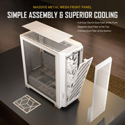 ANTEC P20C (E - ATX) MID TOWER CABINET (WHITE) - SWIFT PERIPHERALS0-761345-80108-9