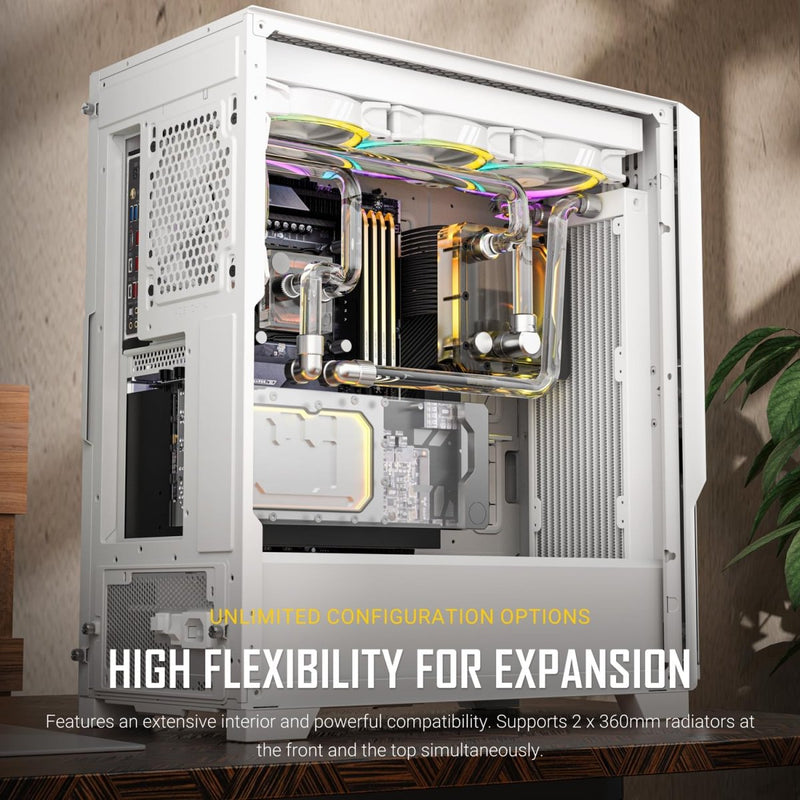ANTEC P20C (E - ATX) MID TOWER CABINET (WHITE) - SWIFT PERIPHERALS0-761345-80108-9