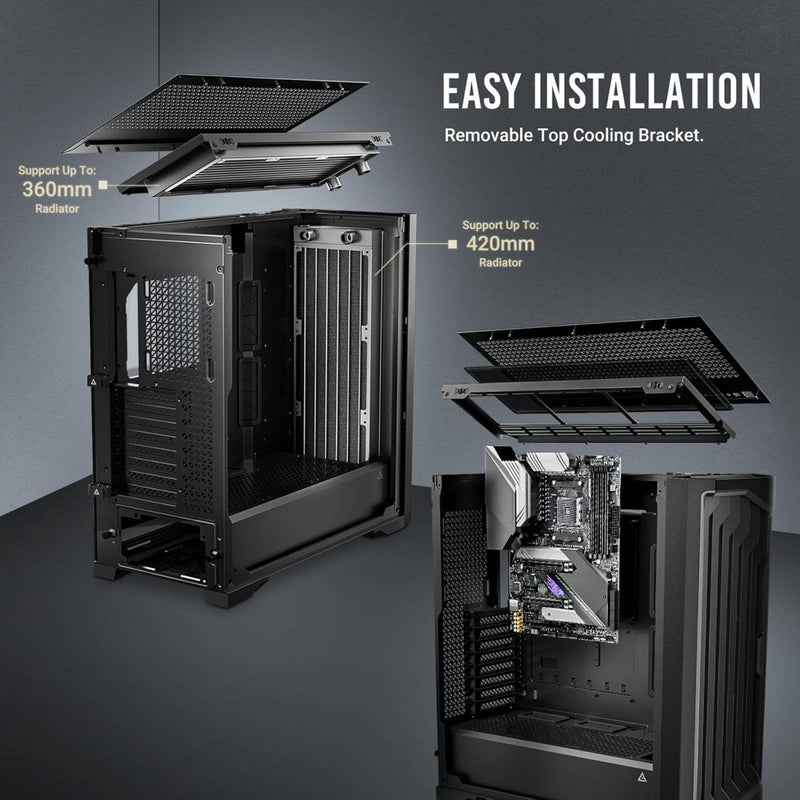 ANTEC PERFORMANCE 1 FT (E - ATX) FULL TOWER CABINET (BLACK) - SWIFT PERIPHERALS0-761345-10090-8