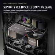 ANTEC PERFORMANCE 1 FT (E - ATX) FULL TOWER CABINET (BLACK) - SWIFT PERIPHERALS0-761345-10090-8
