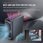 ANTEC PERFORMANCE 1 FT (E - ATX) FULL TOWER CABINET (BLACK) - SWIFT PERIPHERALS0-761345-10090-8