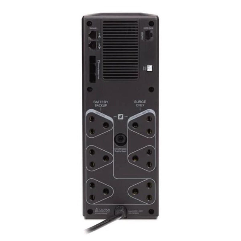 APC Back - UPS Pro BR1000G - IN 1000VA/600W UPS with LCD Display, AVR, and Battery Backup - SWIFT PERIPHERALSBR1000G-IN
