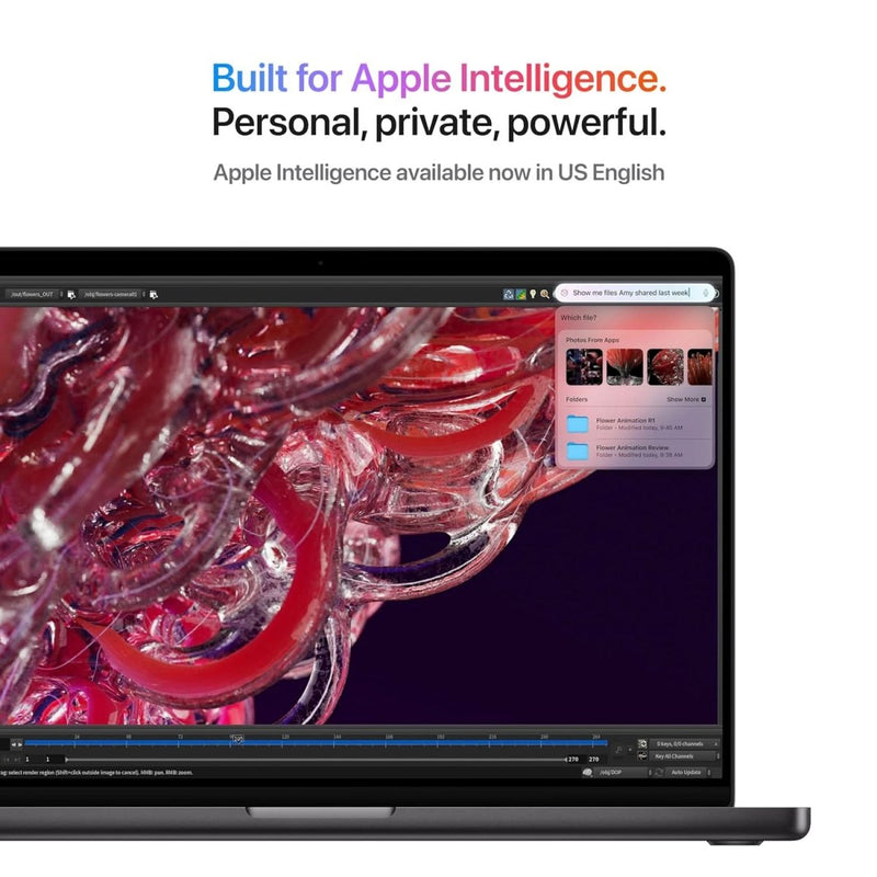 APPLE 2024 MACBOOK PRO LAPTOP WITH M4 PRO CHIP WITH 14CORE CPU AND 20CORE GPU: BUILT FOR APPLE INTELLIGENCE, (16.2) LIQUID RETINA XDR DISPLAY, 24GB UNIFIED MEMORY, 512GB SSD STORAGE; SPACE BLACK - SWIFT PERIPHERALS1093971