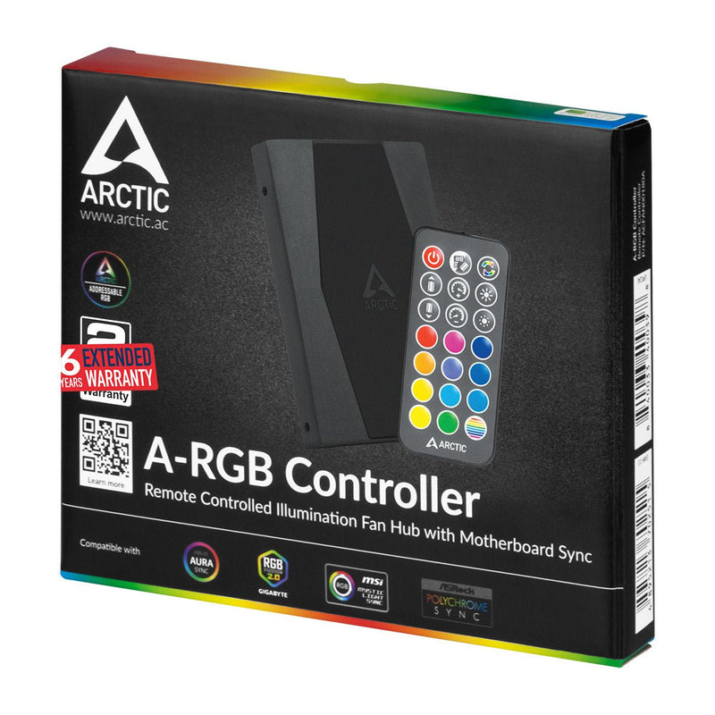 ARCTIC ARGB Controller with RF Remote Control - SWIFT PERIPHERALSACFAN00180A