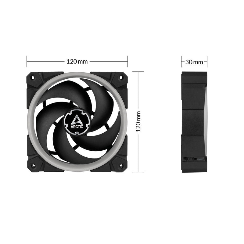 ARCTIC BioniX P120 A - RGB PWM 120mm CPU Case Cooling Fan - SWIFT PERIPHERALSACFAN00146A