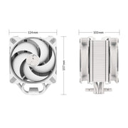 ARCTIC FREEZER 34 ESPORTS DUO - GREY/WHITE - SWIFT PERIPHERALSACFRE00074A