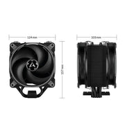 ARCTIC Freezer 34 eSports DUO Tower CPU Air Cooler with 120mm BioniX - P Fan - Grey - SWIFT PERIPHERALSACFRE00075A