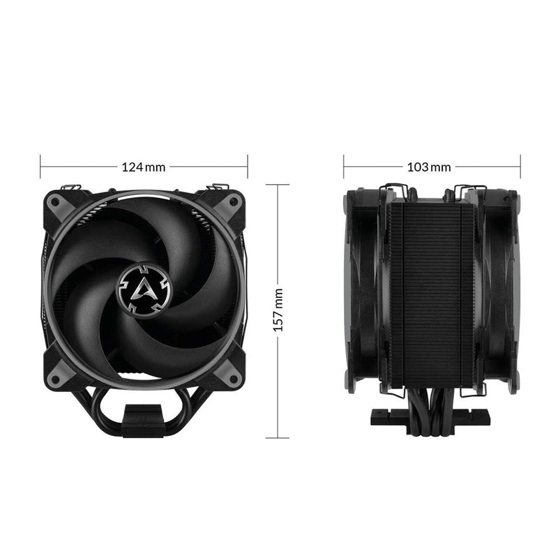 ARCTIC Freezer 34 eSports DUO Tower CPU Air Cooler with 120mm BioniX - P Fan - Grey - SWIFT PERIPHERALSACFRE00075A