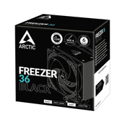 ARCTIC FREEZER 36 BLACK - TOWER CPU COOLER ACFRE00123A - SWIFT PERIPHERALS1093333