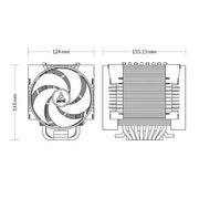 ARCTIC FREEZER 4U - M (TR4/TR5/XEON) ACFRE00133B - SWIFT PERIPHERALS1090832
