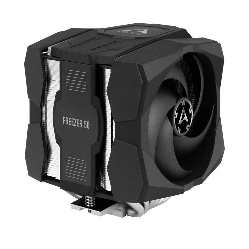 ARCTIC Freezer 50 Dual Tower CPU Air Cooler with A - RGB and Twin Fans - SWIFT PERIPHERALSACFRE00065A