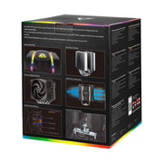 ARCTIC Freezer 50 Dual Tower CPU Air Cooler with Included A - RGB Controller and Twin Fans - SWIFT PERIPHERALSACFRE00080A