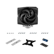 ARCTIC Freezer 50 Dual Tower CPU Air Cooler with Included A - RGB Controller and Twin Fans - SWIFT PERIPHERALSACFRE00080A