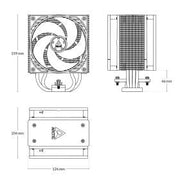 ARCTIC FREEZER CPU AIR COOLER 36 A - RGB (BLACK) - SWIFT PERIPHERALS1094639