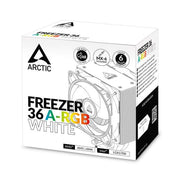ARCTIC FREEZER CPU AIR COOLER 36 A - RGB (WHITE) ACFRE00125A - SWIFT PERIPHERALS1094640