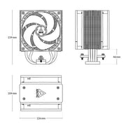 ARCTIC FREEZER CPU AIR COOLER 36 A - RGB (WHITE) ACFRE00125A - SWIFT PERIPHERALS1094640