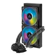 ARCTIC Liquid Freezer II 240 A - RGB 240mm AIO CPU Liquid Cooler with PWM Pump and Fans - SWIFT PERIPHERALSACFRE00093A