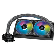 ARCTIC Liquid Freezer II 240 A - RGB 240mm AIO CPU Liquid Cooler with PWM Pump and Fans - SWIFT PERIPHERALSACFRE00093A