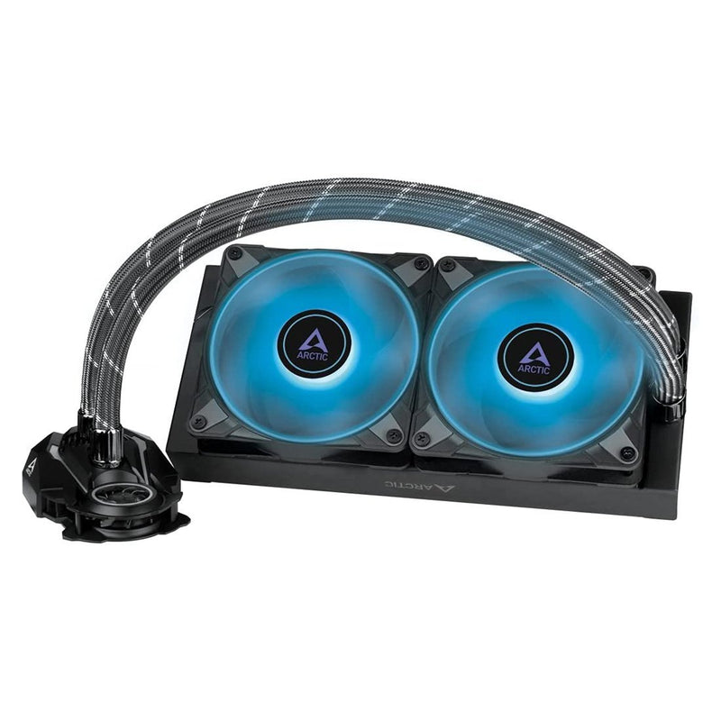 ARCTIC Liquid Freezer II 240 RGB 240mm AIO CPU Liquid Cooler with PWM Pump and VRM Fan - SWIFT PERIPHERALSACFRE00098A