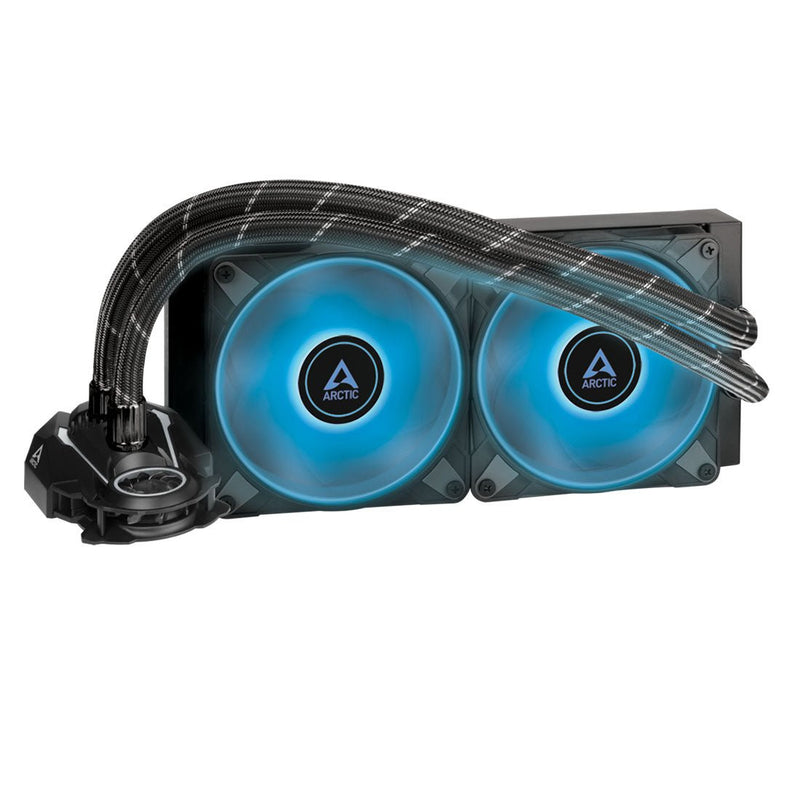 ARCTIC Liquid Freezer II 240 RGB 240mm AIO CPU Liquid Cooler with PWM Pump and VRM Fan - SWIFT PERIPHERALSACFRE00098A