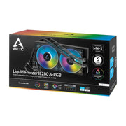 ARCTIC Liquid Freezer II 280 A - RGB 280mm AIO CPU Liquid Cooler with PWM Pump and VRM Fans - SWIFT PERIPHERALSACFRE00106A
