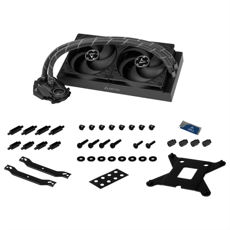 ARCTIC Liquid Freezer II 280 AIO 280mm CPU Liquid Cooler with PWM Pump and VRM Fan - SWIFT PERIPHERALSACFRE00066B