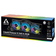 ARCTIC Liquid Freezer II 360 A - RGB 360mm AIO CPU Liquid Cooler with PWM Pump and VRM Fan - SWIFT PERIPHERALSACFRE00101A