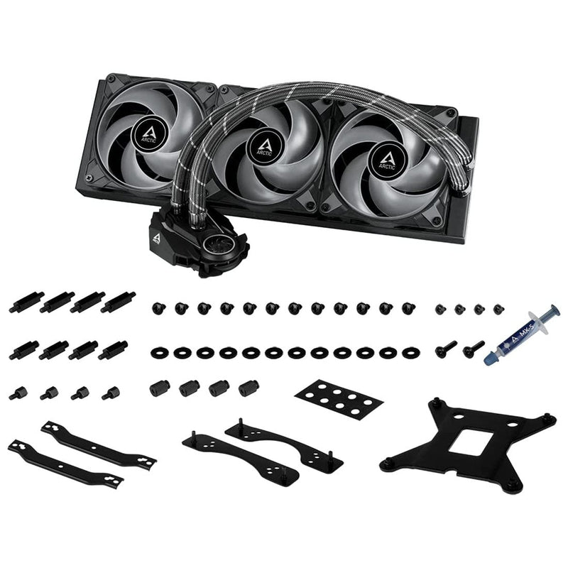 ARCTIC Liquid Freezer II 360 RGB 360mm AIO CPU Liquid Cooler with PWM Pump and VRM Fan - SWIFT PERIPHERALSACFRE00097A