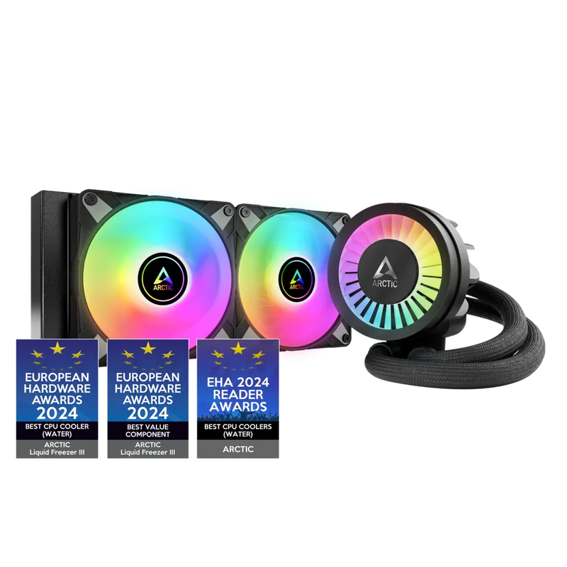 ARCTIC Liquid Freezer III 240 A - RGB 240mm AIO CPU Liquid Cooler - SWIFT PERIPHERALSACFRE00142A