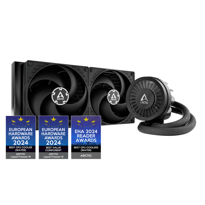 ARCTIC LIQUID FREEZER III - 280 (BLACK) - SWIFT PERIPHERALSACFRE00135A