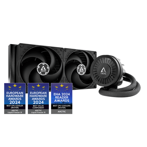 ARCTIC LIQUID FREEZER III - 280 (BLACK) - SWIFT PERIPHERALSACFRE00135A