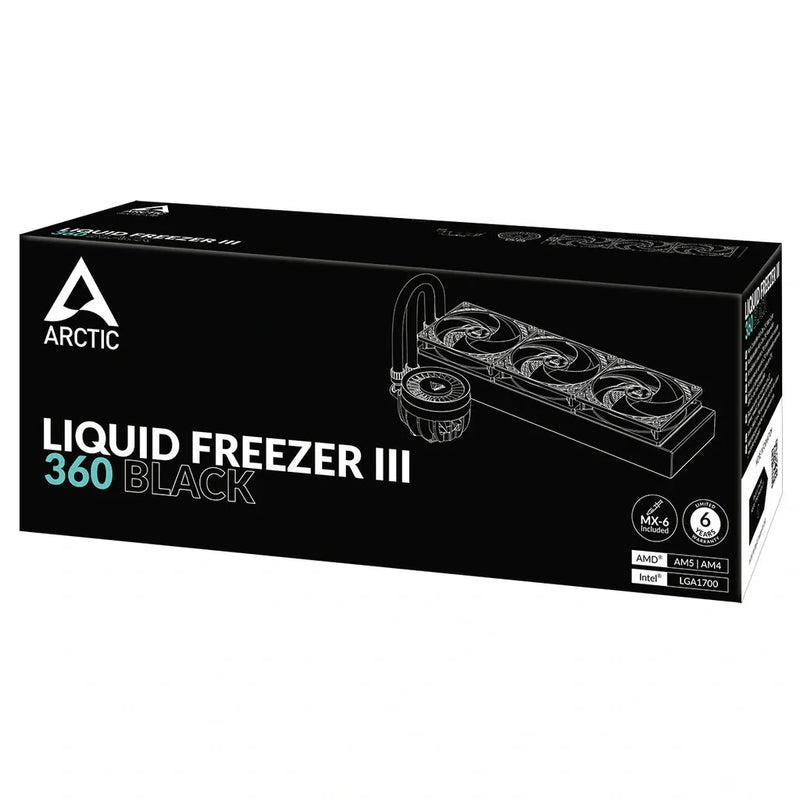 ARCTIC Liquid Freezer III 360 360mm AIO CPU Liquid Cooler - SWIFT PERIPHERALSACFRE00136A