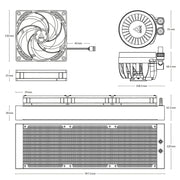 ARCTIC Liquid Freezer III 360 360mm AIO CPU Liquid Cooler - SWIFT PERIPHERALSACFRE00136A