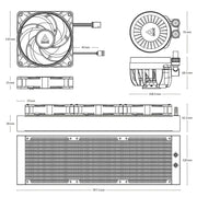 ARCTIC Liquid Freezer III 360 A - RGB 360mm AIO CPU Liquid Cooler - SWIFT PERIPHERALSACFRE00144A