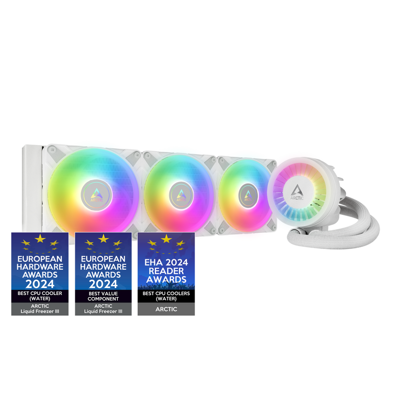 ARCTIC LIQUID FREEZER III - 360 A - RGB (WHITE) - SWIFT PERIPHERALS1092231