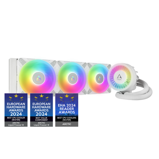 ARCTIC LIQUID FREEZER III - 360 A - RGB (WHITE) - SWIFT PERIPHERALS1092231