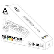 ARCTIC LIQUID FREEZER III - 420 A - RGB (WHITE) ACFRE00153A - SWIFT PERIPHERALS1093332