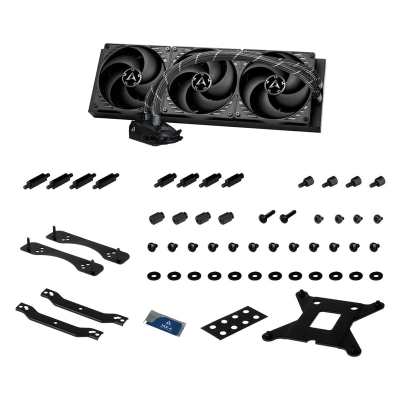 ARCTIC Liquid Freezer III 420 AIO 420mm CPU Liquid Cooler with PWM Pump and VRM Fan - SWIFT PERIPHERALSACFRE00092A