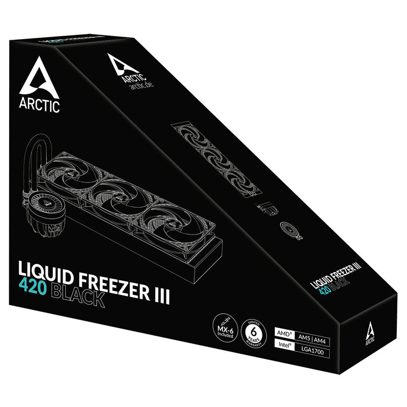 ARCTIC LIQUID FREEZER III - 420 (BLACK) ACFRE00137A - SWIFT PERIPHERALS1092228