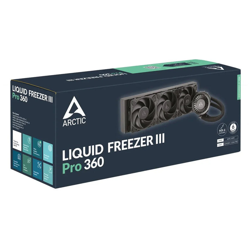 ARCTIC Liquid Freezer III Pro 360 360mm AIO CPU Liquid Cooler - SWIFT PERIPHERALSACFRE00180A