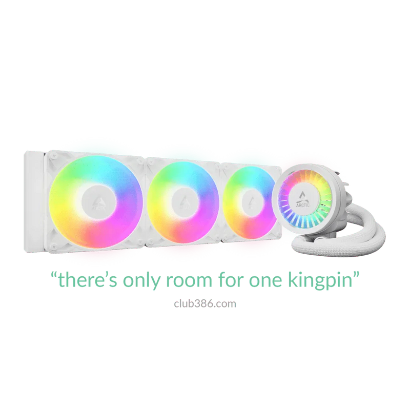 ARCTIC Liquid Freezer III Pro 360 A - RGB 360mm AIO CPU Liquid Cooler - White - SWIFT PERIPHERALSACFRE00188A