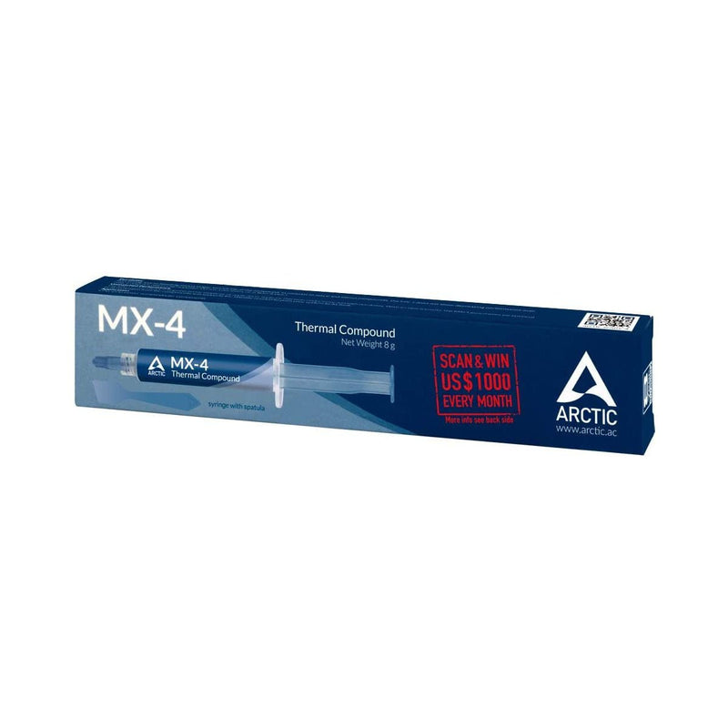 ARCTIC MX - 4 8gm with Spatula Carbon Based Thermal Compound - SWIFT PERIPHERALSACTCP00059A